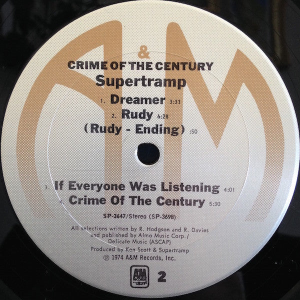 Supertramp - Crime Of The Century