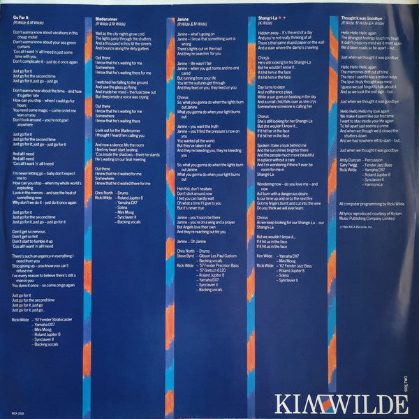 Kim Wilde - Teases & Dares