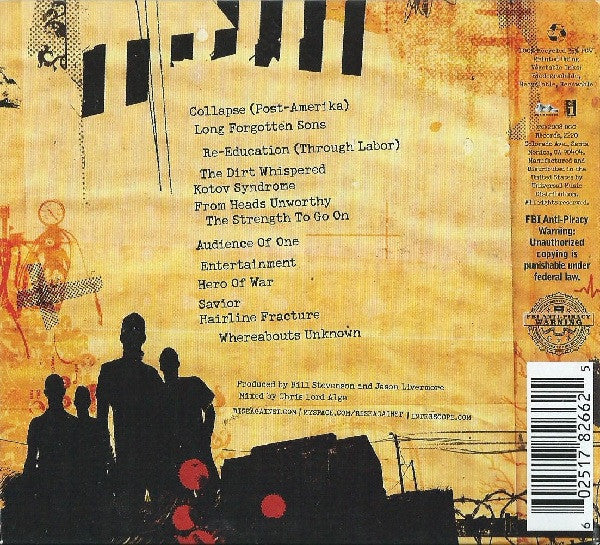 Rise Against - Appeal To Reason