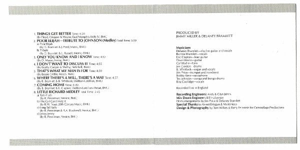 Delaney & Bonnie & Friends - On Tour