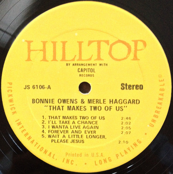 Merle Haggard - That Makes Two Of Us