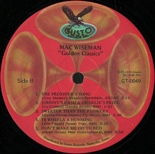 Mac Wiseman - Golden Classics