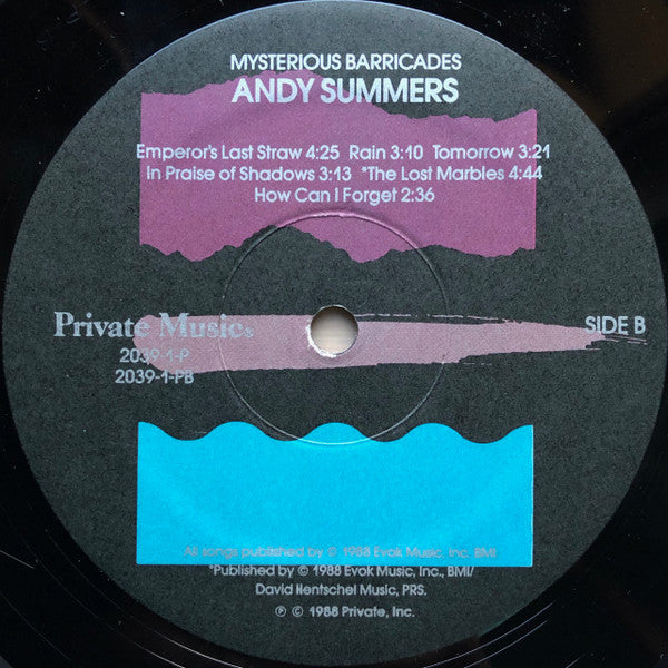 Andy Summers - Mysterious Barricades
