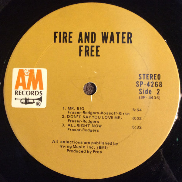 Free - Fire And Water