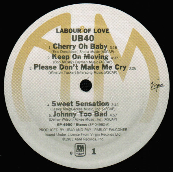 UB40 - Labour Of Love