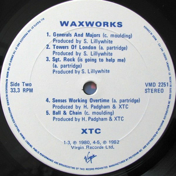 XTC - Waxworks - Some Singles 1977-1982 / Beeswax - Some B-Sides 1977-1982