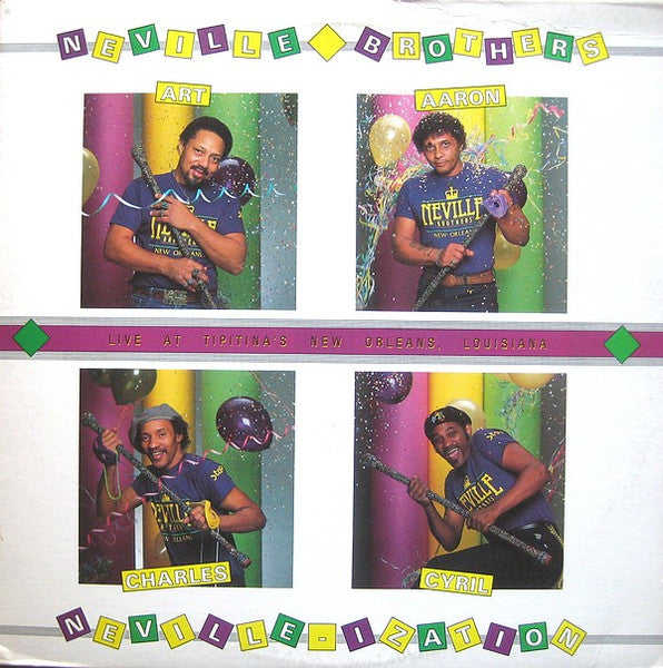 The Neville Brothers - Neville-ization (Live At Tipitina's New Orleans, Louisiana)