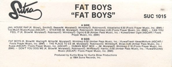 Fat Boys - Fat Boys