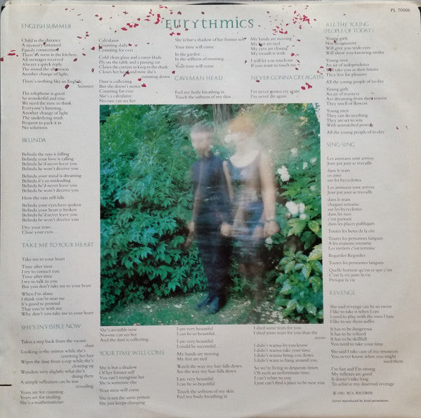 Eurythmics - In The Garden