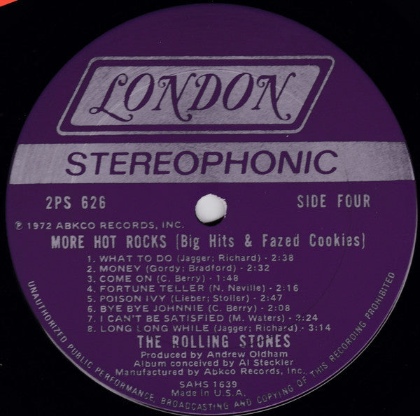 The Rolling Stones - More Hot Rocks (Big Hits & Fazed Cookies)