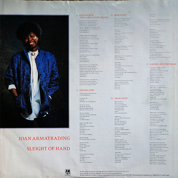 Joan Armatrading - Sleight Of Hand