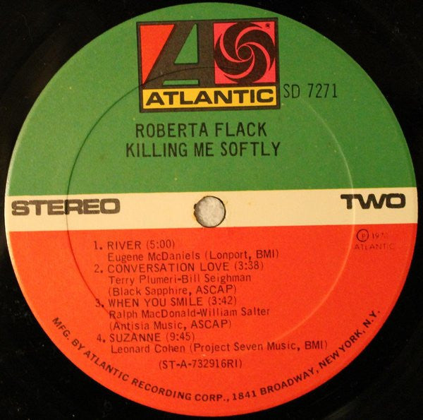 Roberta Flack - Killing Me Softly