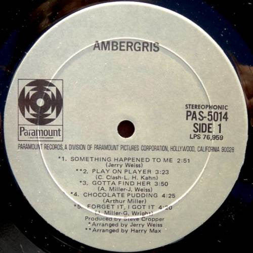 Ambergris (2) - Ambergris