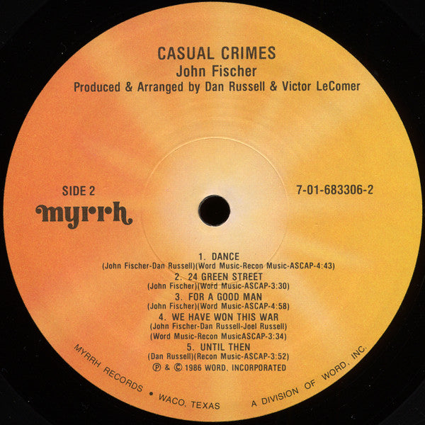 John Fischer (2) - Casual Crimes