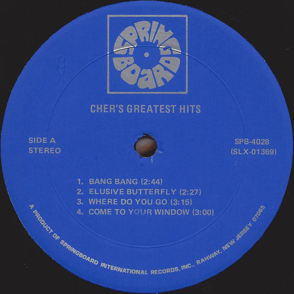 Cher - Cher's Greatest Hits