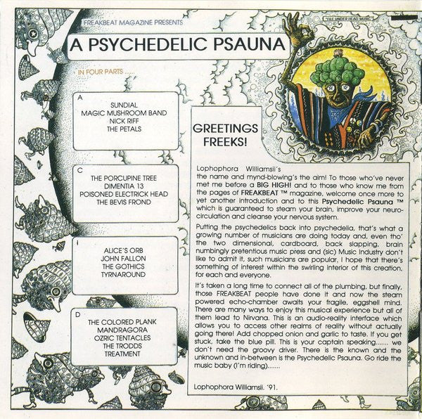 Various - A Psychedelic Psauna (In Four Parts)