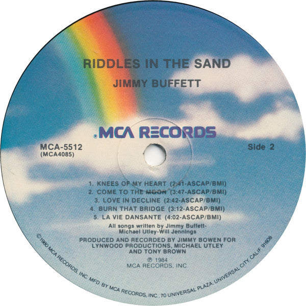 Jimmy Buffett - Riddles In The Sand