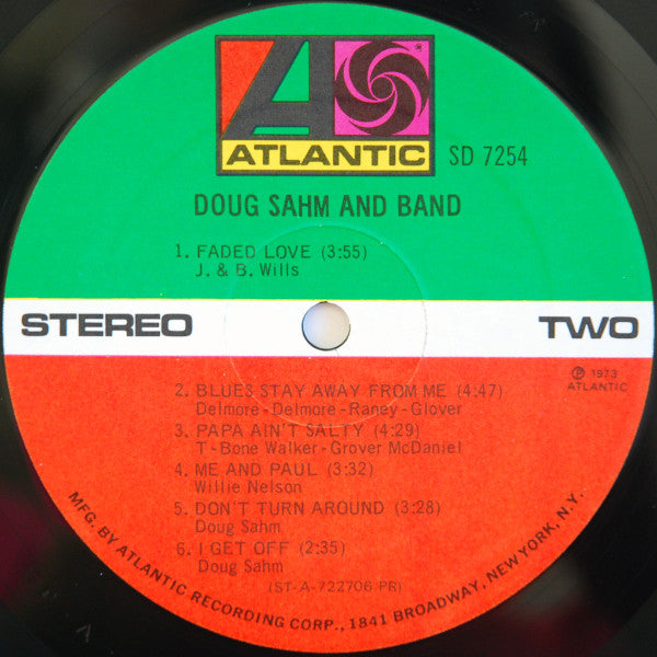 Doug Sahm & Band - Doug Sahm And Band