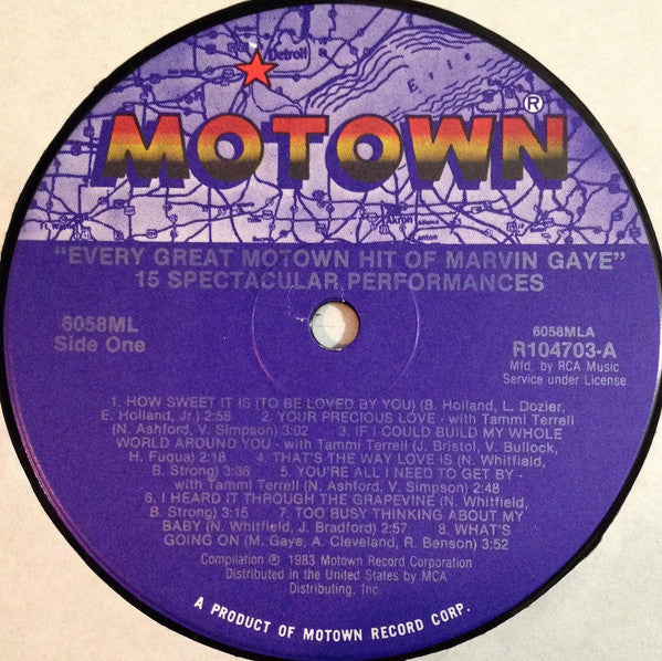 Marvin Gaye - Every Great Motown Hit Of Marvin Gaye