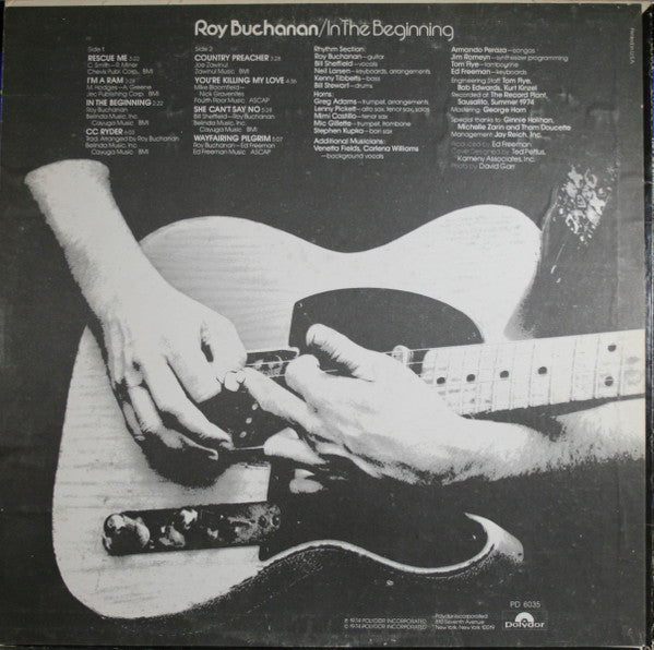 Roy Buchanan - In The Beginning