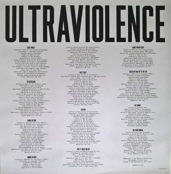 Lana Del Rey - Ultraviolence