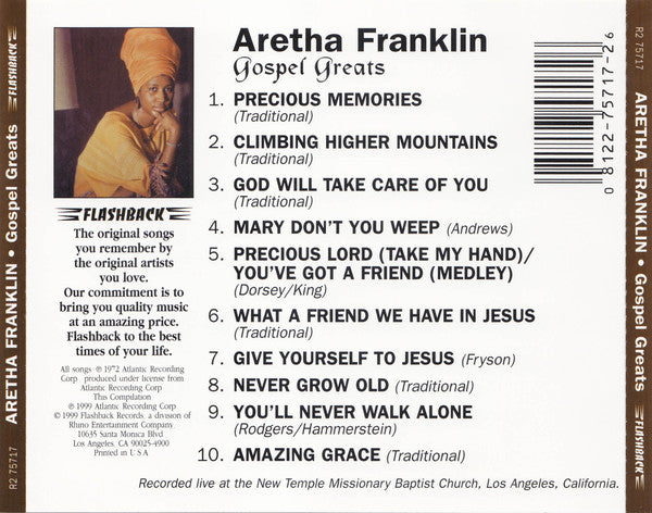 Aretha Franklin - Gospel Greats