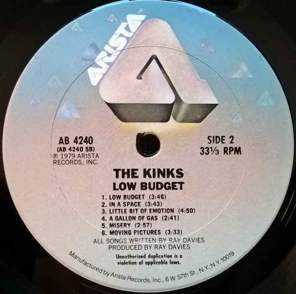 The Kinks - Low Budget