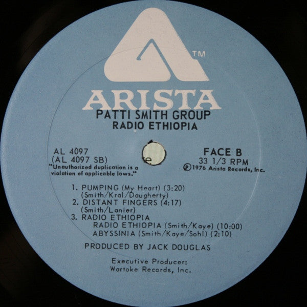 Patti Smith Group - Radio Ethiopia