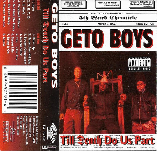 Geto Boys - Till Death Do Us Part