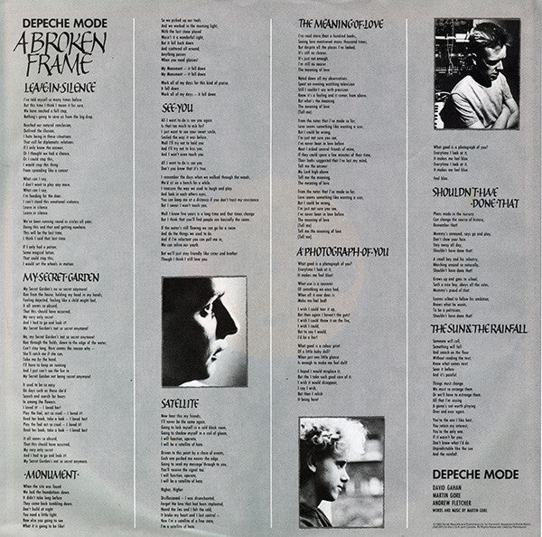 Depeche Mode - A Broken Frame