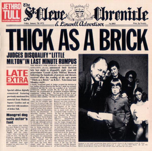 Jethro Tull - Thick As A Brick