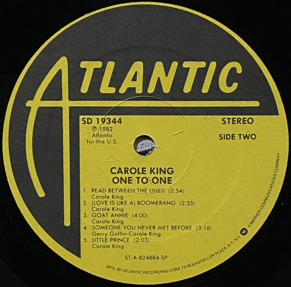 Carole King - One To One