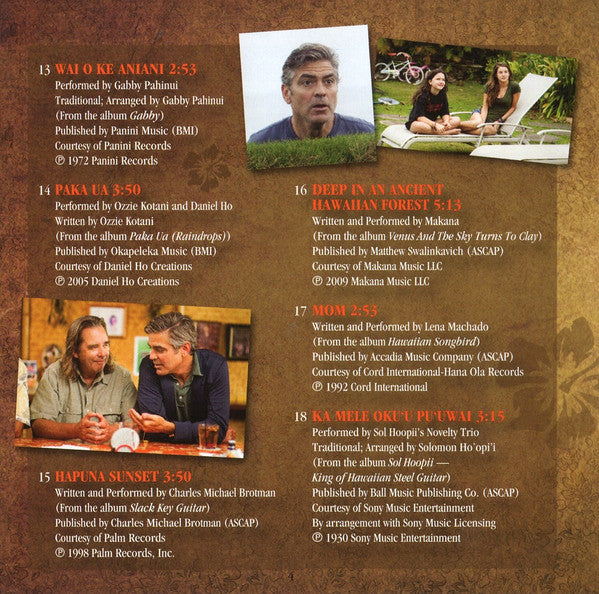 Various - The Descendants (Music From The Motion Picture)