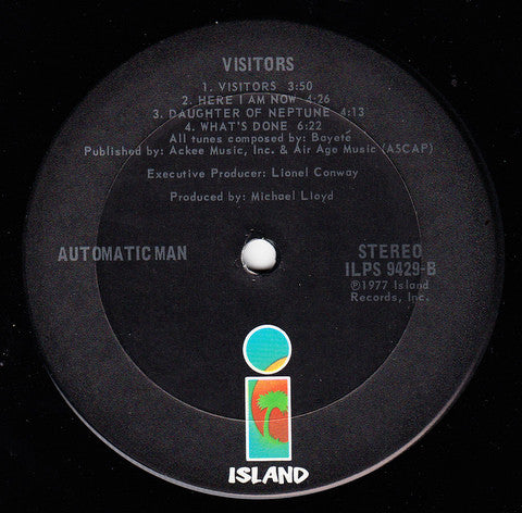 Automatic Man - Visitors