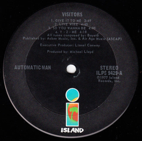 Automatic Man - Visitors