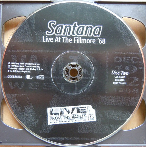 Santana - Live At The Fillmore '68