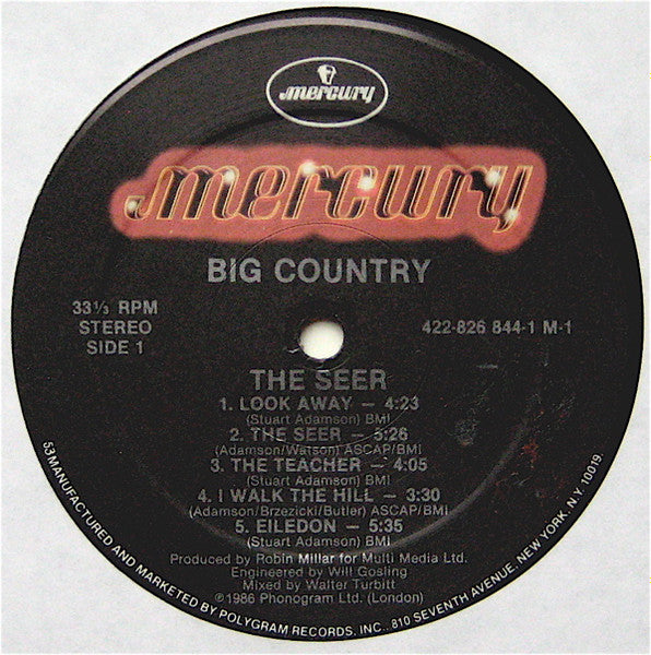 Big Country - The Seer
