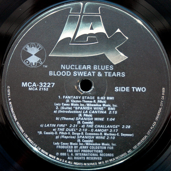 Blood, Sweat And Tears - Nuclear Blues
