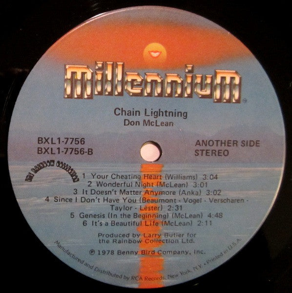 Don McLean - Chain Lightning