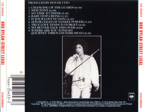 Bob Dylan - Street Legal