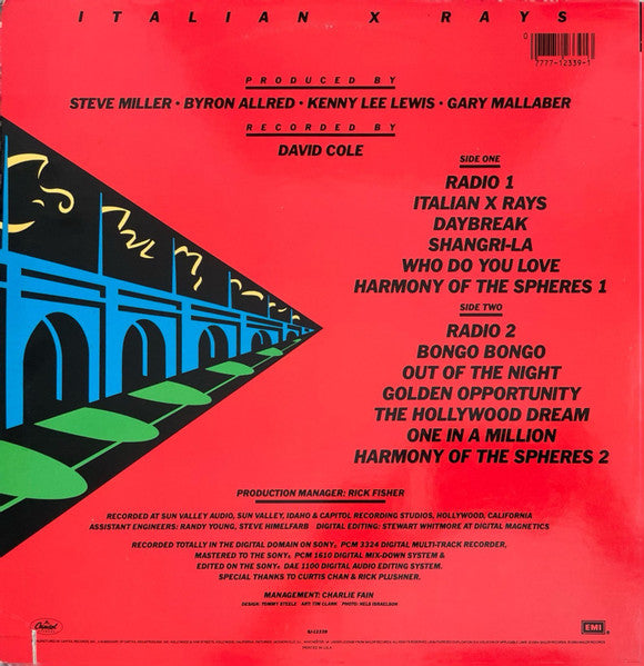 Steve Miller Band - Italian X Rays