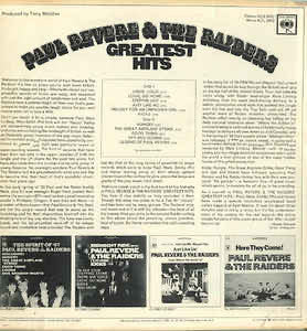 Paul Revere & The Raiders - Paul Revere & The Raiders' Greatest Hits