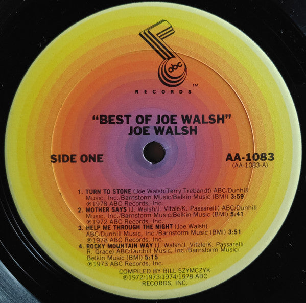 Joe Walsh - The Best Of Joe Walsh