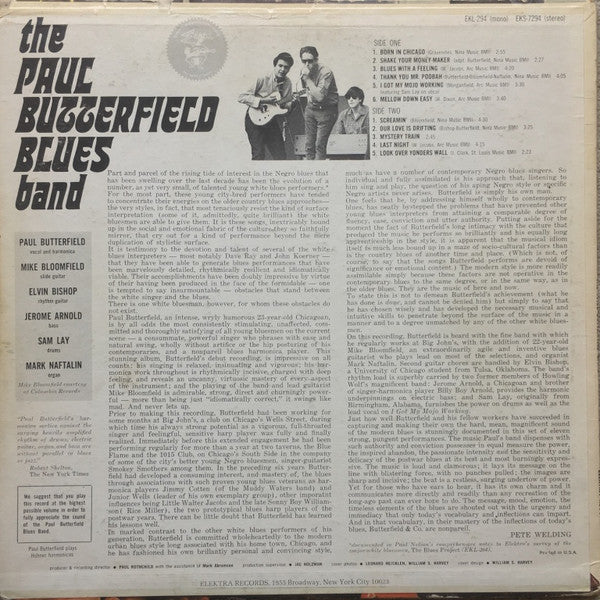 The Paul Butterfield Blues Band - The Paul Butterfield Blues Band