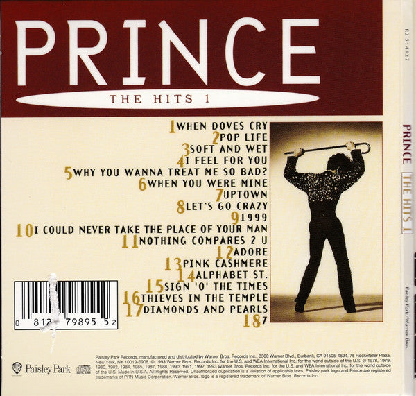 Prince - The Hits 1