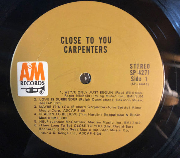 Carpenters - Close To You