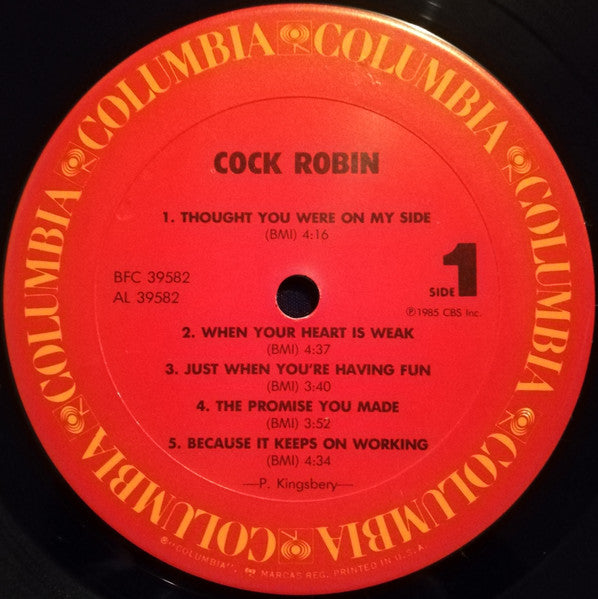 Cock Robin - Cock Robin
