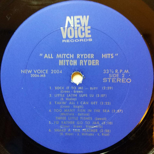 Mitch Ryder - All Mitch Ryder Hits!