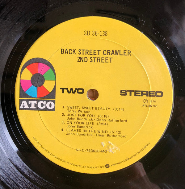 Back Street Crawler - 2nd Street