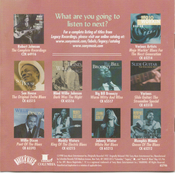Robert Johnson - King Of The Delta Blues Singers